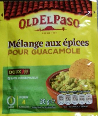 Mélange aux épices pour guacamole