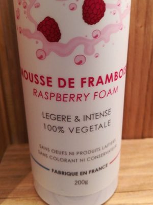 Woos mousse de framboise