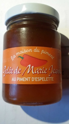 Gelée de Marie Jeanne au piment d'Espelette