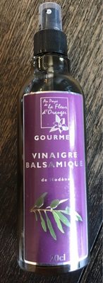 Vinaigre balsamique front packaging