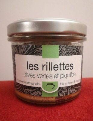 Rillettes olives vertes et piquilos