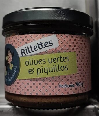 Rillettes olives vertes et piquillos