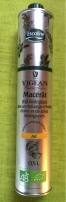 Pileje Escofine Macerat Ail Frais A L'huile D'olive Et De Colza