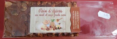 Pain d'épices au miel et aux fruits secs