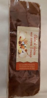 pain d'épices aux écorces d'oranges front packaging