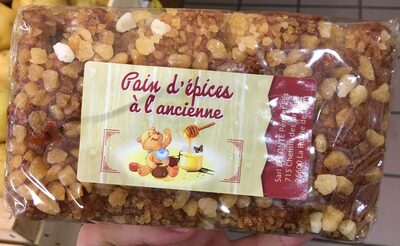 Pain d'épices à l'ancienne front packaging