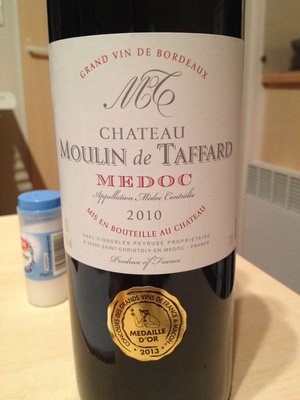 Moulin de Taffard - Medoc - 2010
