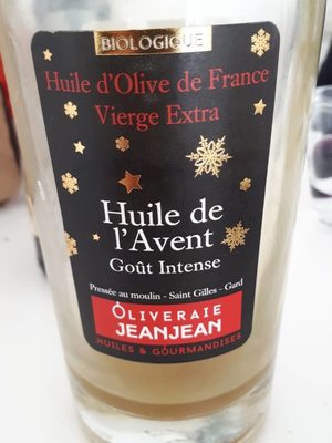 Huile de l'avent