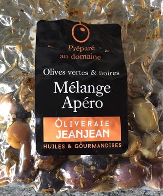 Olives vertes et noires Mélange Apéro