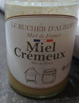 Miel de fleurs crémeux front packaging