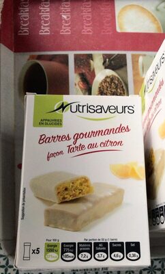 Barres gourmandes