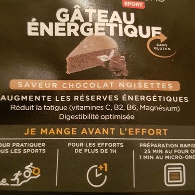 Gâteau énergétique