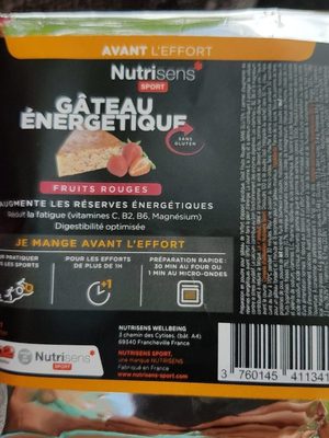 Gâteau énergétique