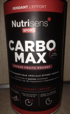 Carbomax saveur fruits rouges