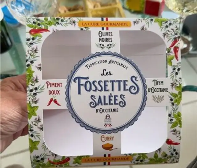 Fossettes d’occitanie front packaging
