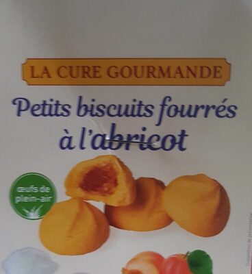 Petits biscuits fourrés à l'abricots