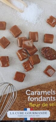 Caramels fondants fleur de sel front packaging
