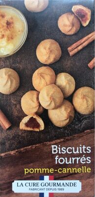Biscuits fourres pomme-cabnelle