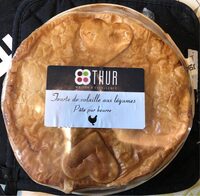 Tourte de volaille aux légumes