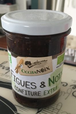 Confiture figues et noix