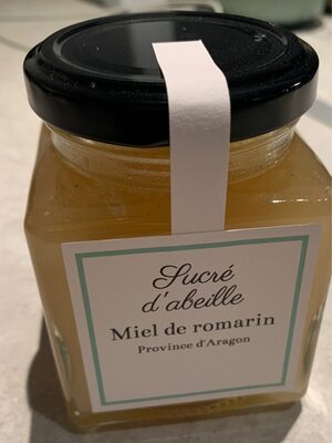 Miel de romarin front packaging