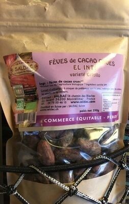 Fèves de cacao crues