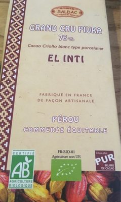 Grand cru piura chocolat