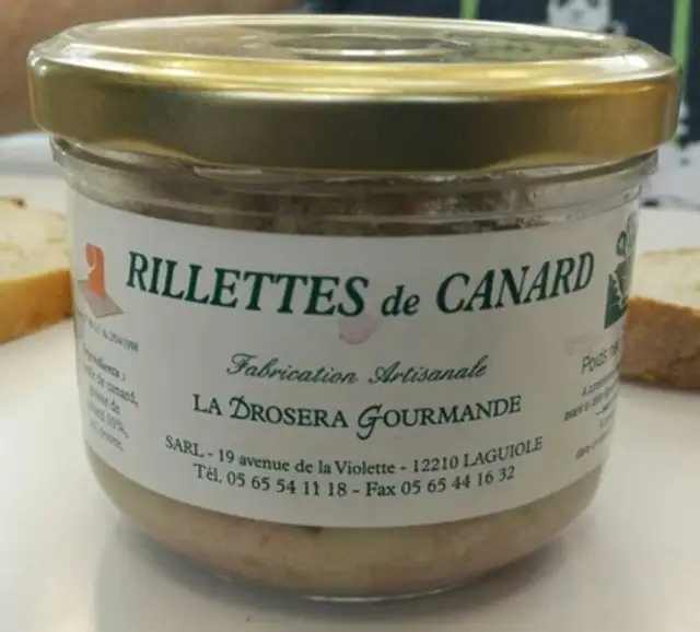 Rillettes de Canard front packaging