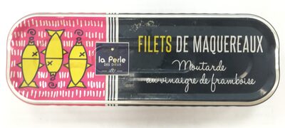 Filets de maquereaux à la moutarde et vinaigre de framboise