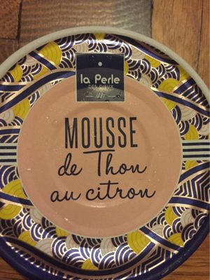 Mousse de thon au citron