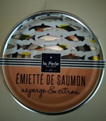 Émietté de saumon asperge et citron