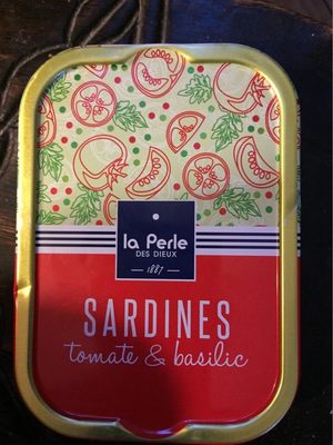 Sardines Tomate & Basilic front packaging