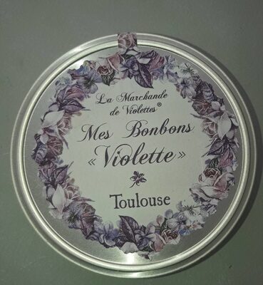 Mes bonbons violette front packaging