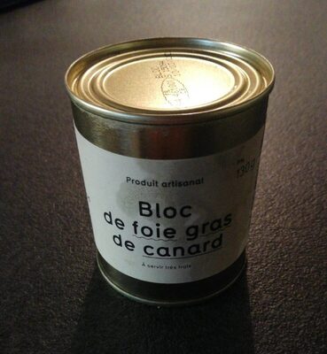 Bloc de foie gras de canard