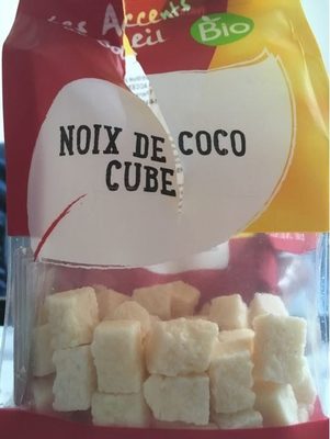 Noix de Coco Cube front packaging