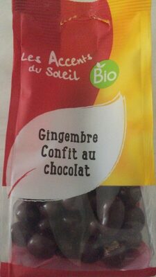 Gingembre confit chocolat