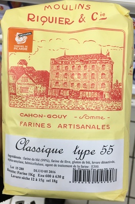 Classique type 55 front packaging