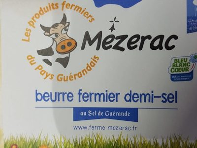 Beurre fermier demi sel