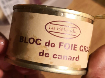Bloc de foie gras de canard
