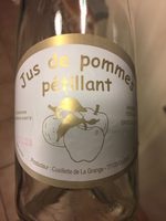 Jus de pommes petillant