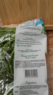 Haricots verts frais
