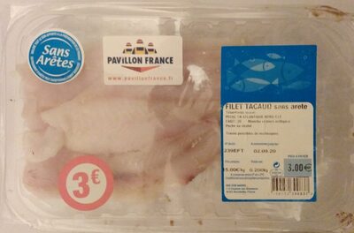 Filet de tacaud sans arête