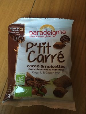 P'tit Carres Choco 40G SG Bio
