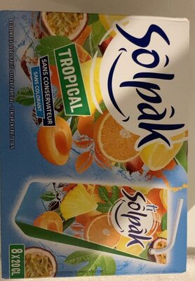 Tropical front packaging