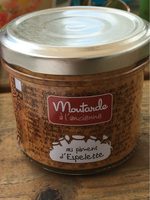 Moutarde à l'ancienne au piment d'Espelette