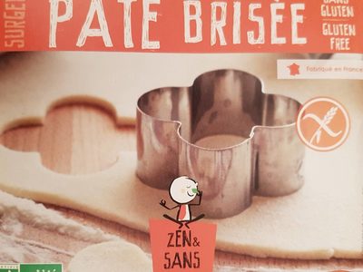 Pate brisee sans gluten