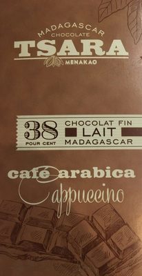 Chocolat Fin Lait Madagascar Café Arabica front packaging