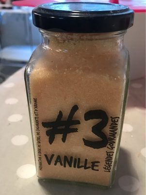 Sucre à la vanille front packaging