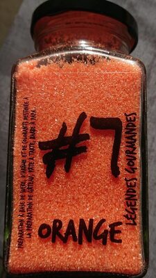 Sucre N°7 orange