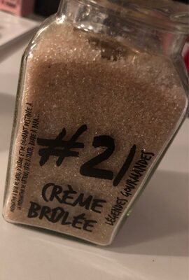 Sucre à la crème brûlée